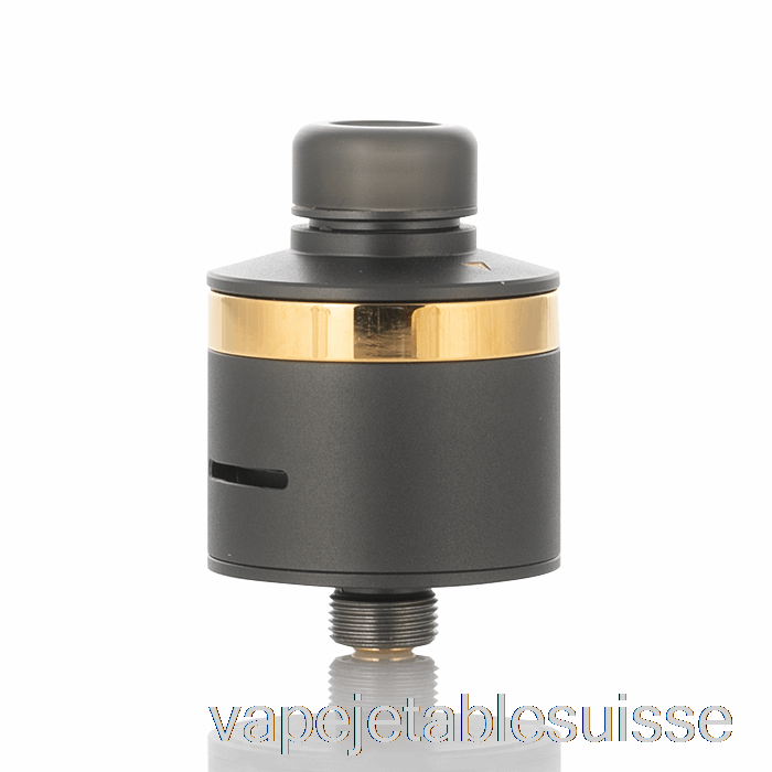 Vape Suisse Bp Mods Bushido V3 22mm Bf Rda Dlc Gris + Or